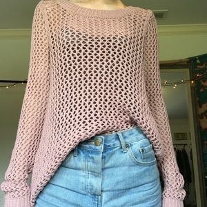 Pink See Through Sweater from Ripcurl